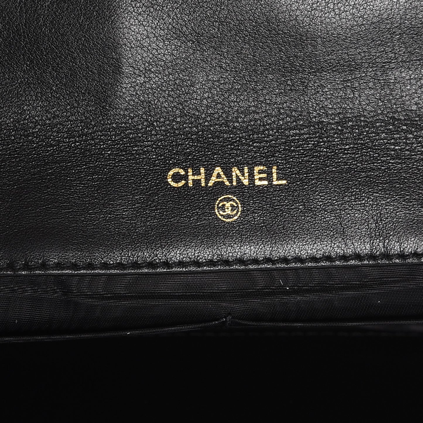 Caviar Timeless CC Flap Wallet Black