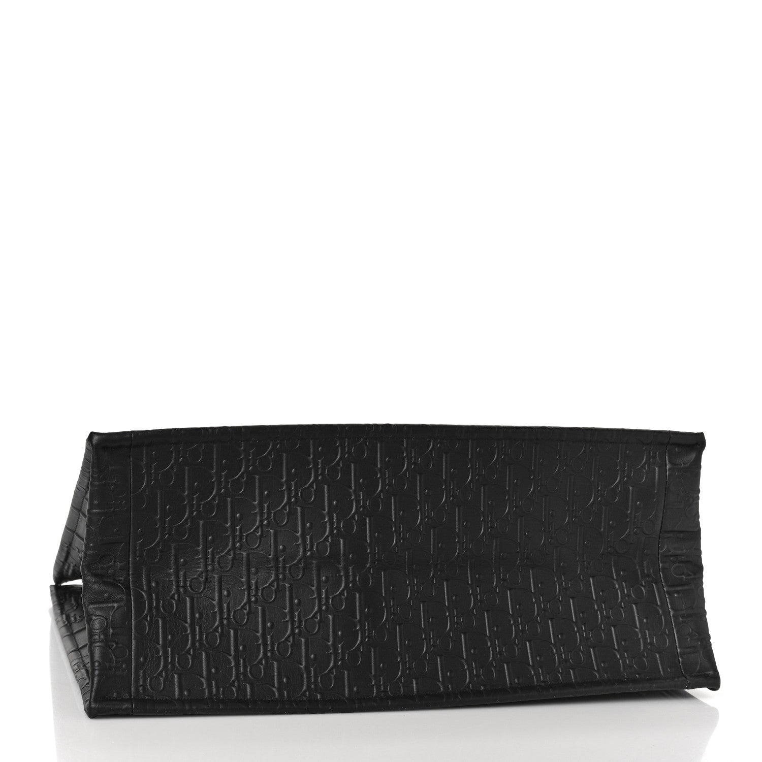 Christian Dior Oblique Calfskin Embossed Large Book Tote Black 4 of 8