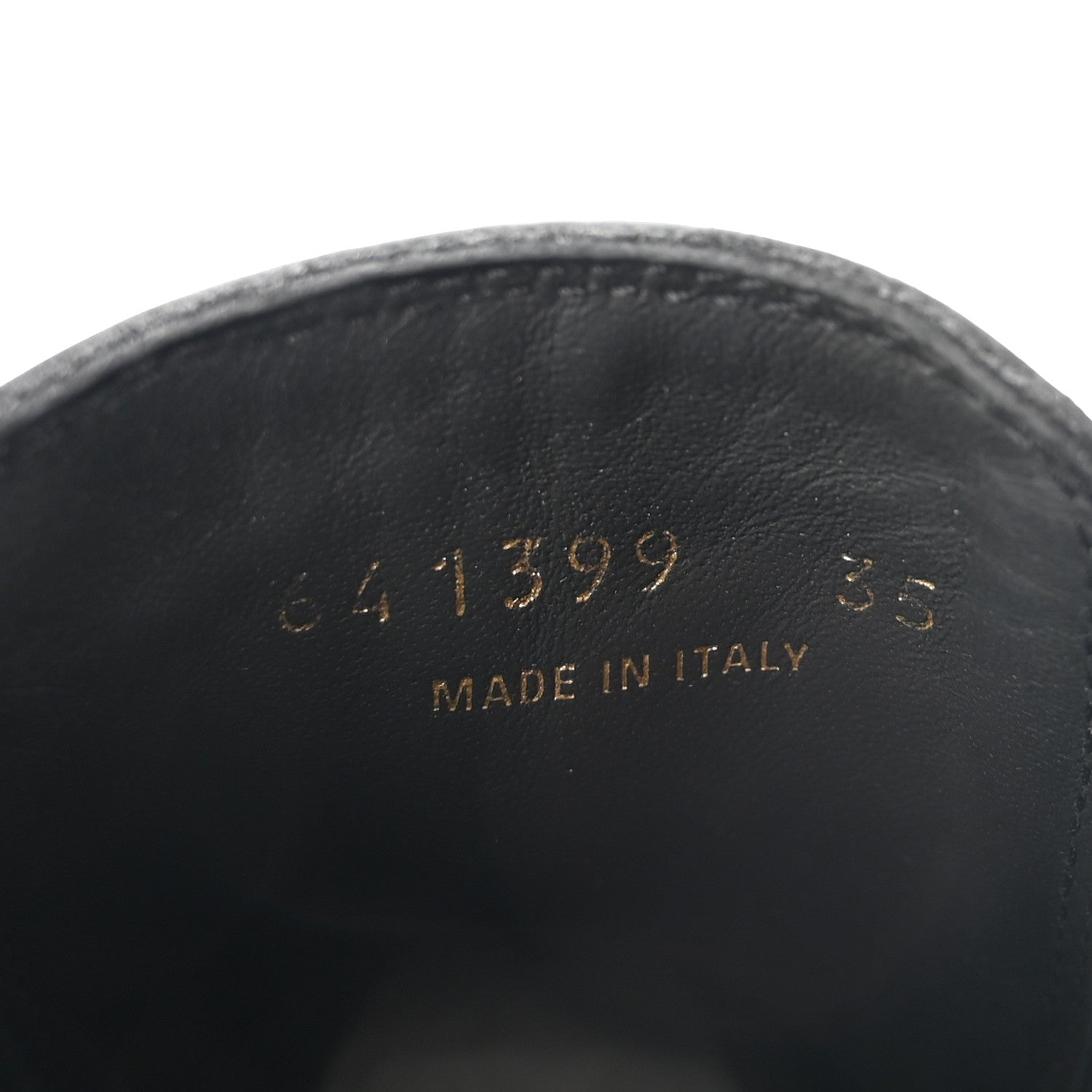 Balenciaga Jive Smooth Calfskin Logo Embossed Womens Tractor 20mm Chelsea Boots 35 Black 9 of 10
