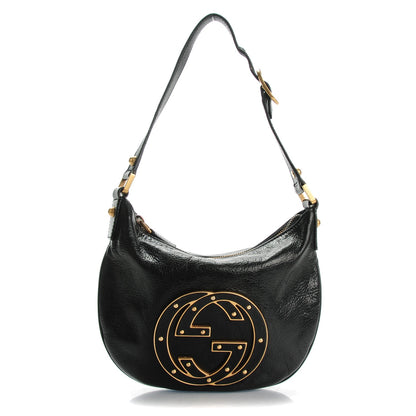 Gucci Calfskin Small Blondie Hobo Black 1 of 7