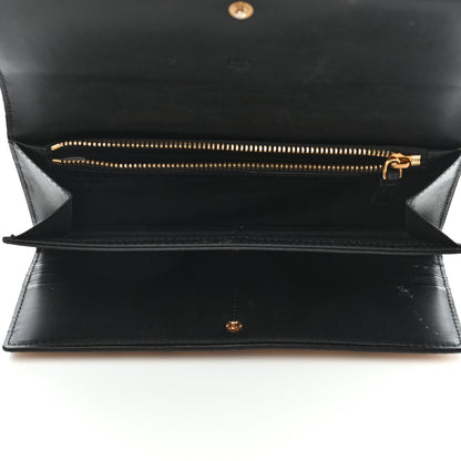 MCM Metallic Visetos Continental Flap Wallet Gold 5 of 10