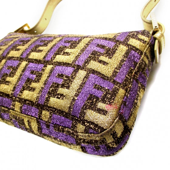 Canvas FF Baguette Gold/Purple