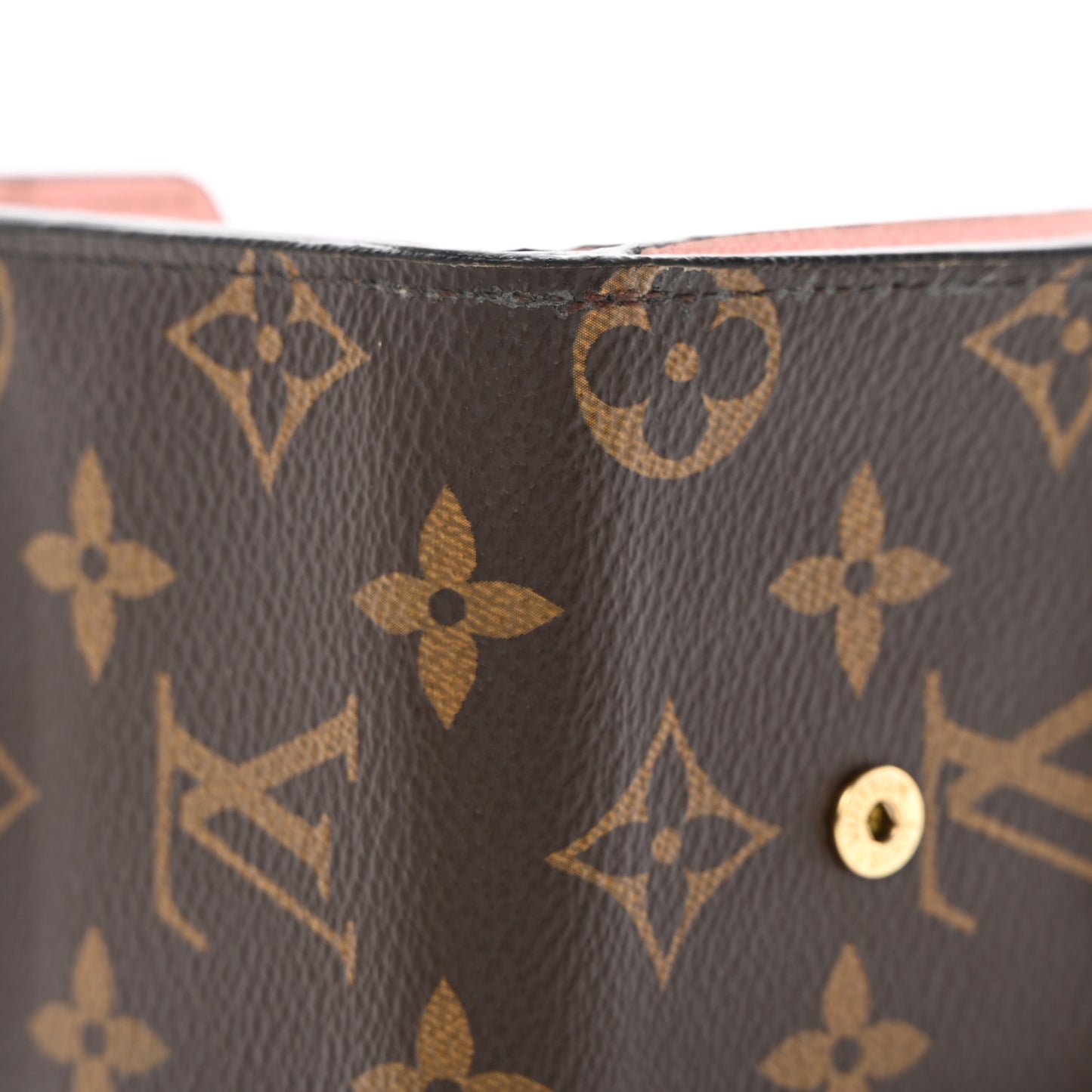 Monogram Zoe Wallet Rose Ballerine