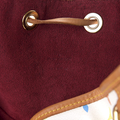 Louis Vuitton Monogram Multicolor Petit Noe White 6 of 9
