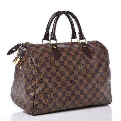 Louis Vuitton Damier Ebene Speedy 30 3 of 12