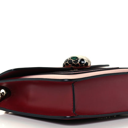 Bulgari Calfskin Serpenti Forever Crossbody Bag Dark Red 9 of 10