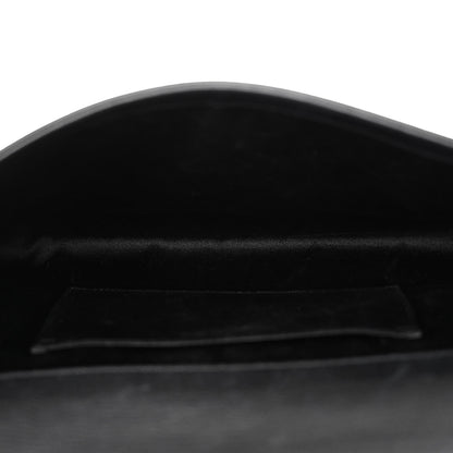 Saint Laurent Calfskin Monogram Large Belle De Jour Clutch Black 5 of 9