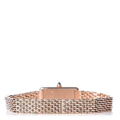 Cartier 18K Pink Gold 14mm Tank Allongee Watch 4 of 7