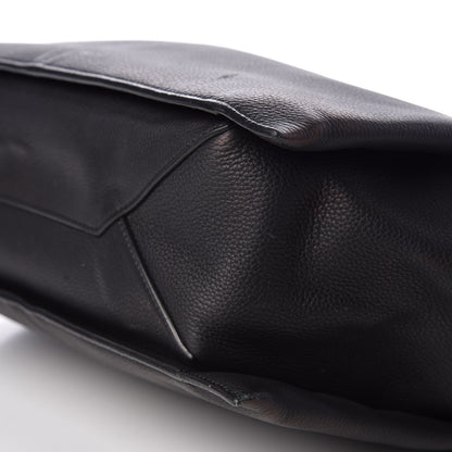 Celine Baby Grained Calfskin Medium Tri-Fold Bag Black 11 of 11