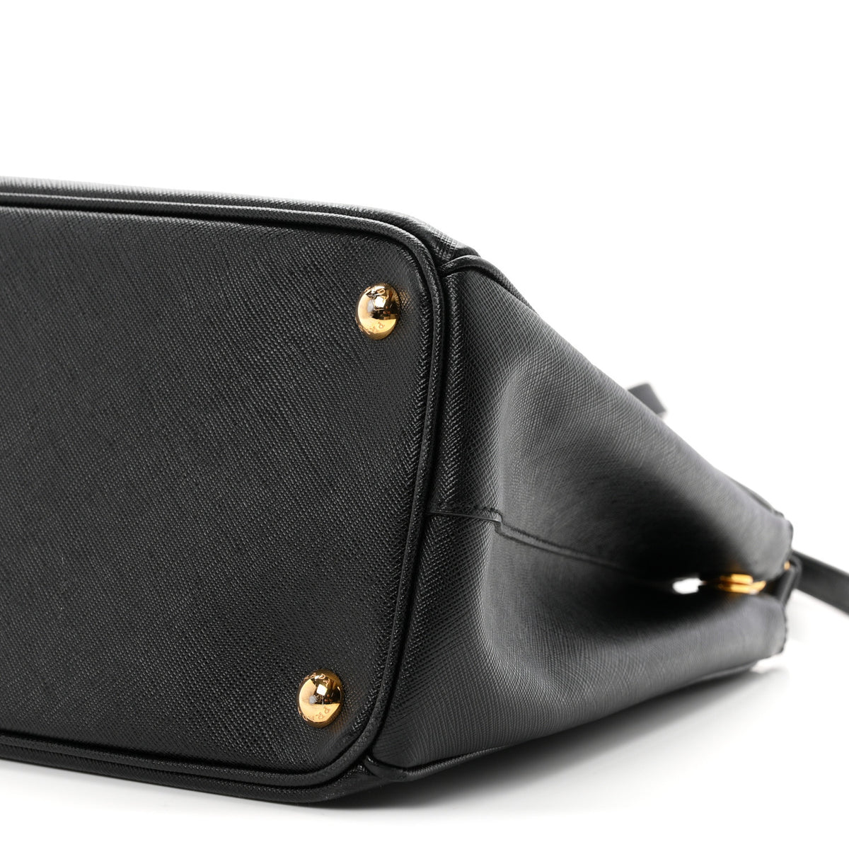 Prada Saffiano Small Galleria Double Zip Tote Black 10 of 10