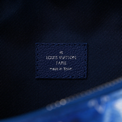 Louis Vuitton Cowhide Monogram Bandana Discovery Bumbag PM Blue 6 of 9