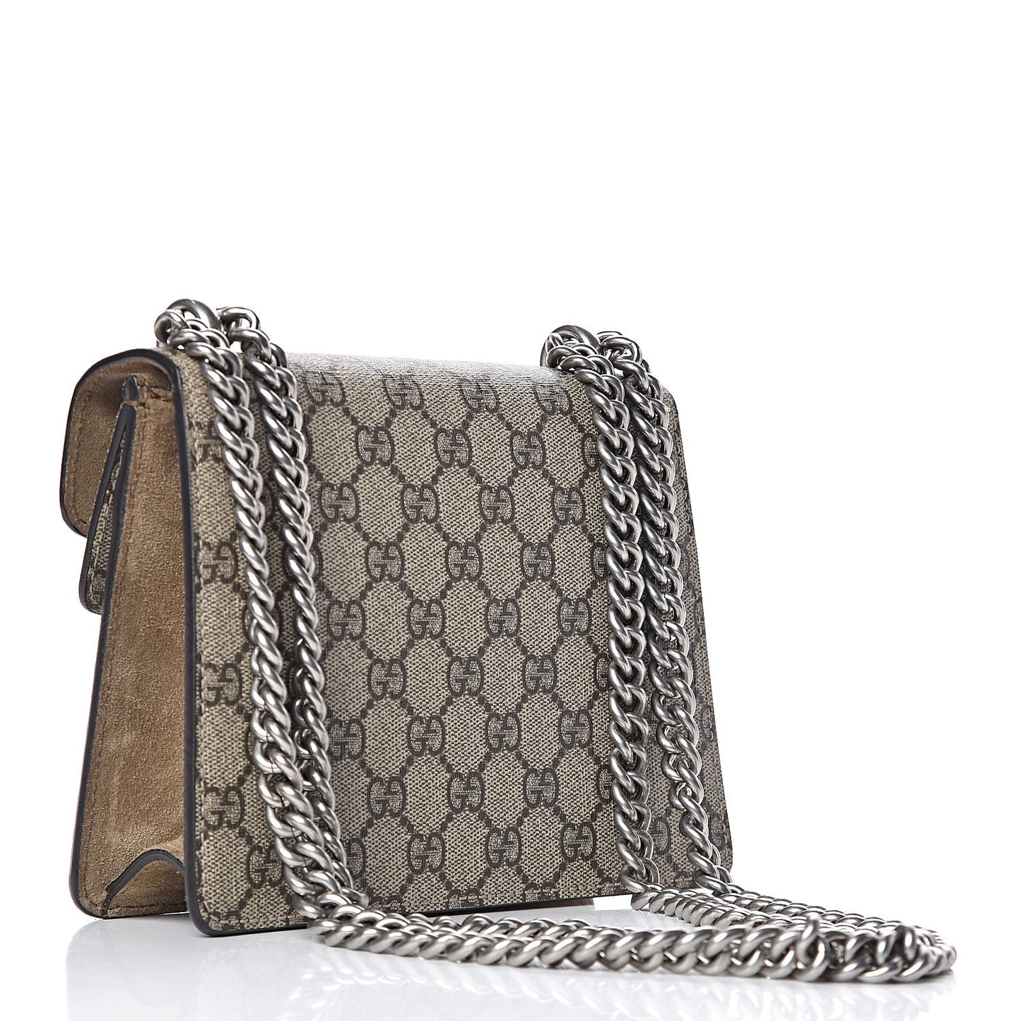 GG Supreme Monogram Mini Dionysus Shoulder Bag Taupe