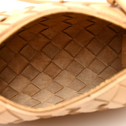 Bottega Veneta Nappa Intrecciato Mini Loop Camera Bag Almond 5 of 9