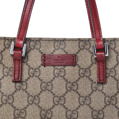 Gucci GG Plus Monogram Vertical Tote Red 23 of 24
