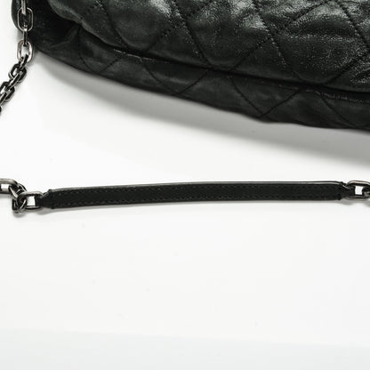 Chanel Iridescent Calfskin Chic Quilt Frame Tote Black 10 of 10