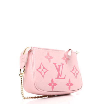 Louis Vuitton Empreinte Monogram Giant By The Pool Mini Pochette Accessories Bouton De Rose 3 of 8