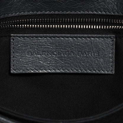 Balenciaga Agneau Giant 12 Silver Hardware Envelope Clutch Gris Tarmac 6 of 10