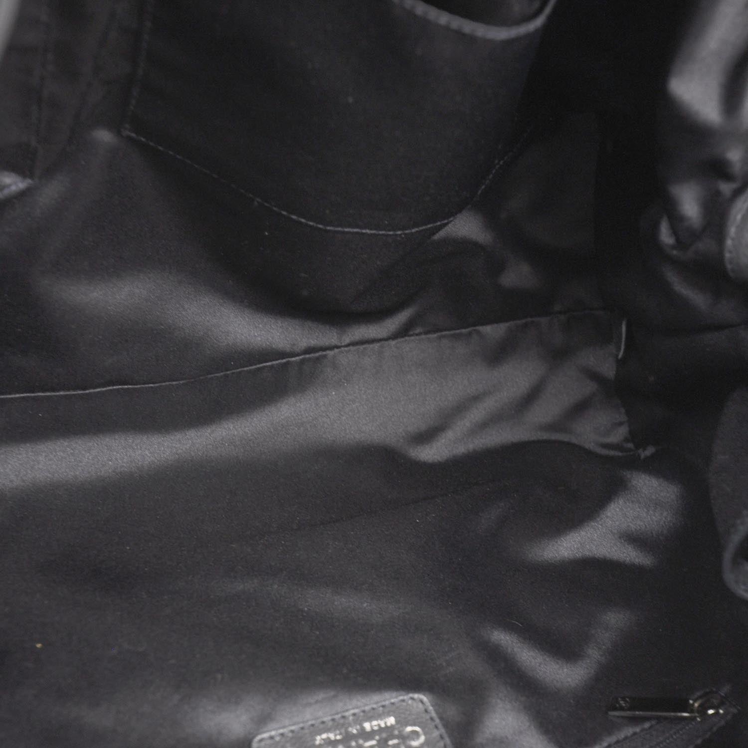 Chanel Leather Coco Cabas Black 5 of 10