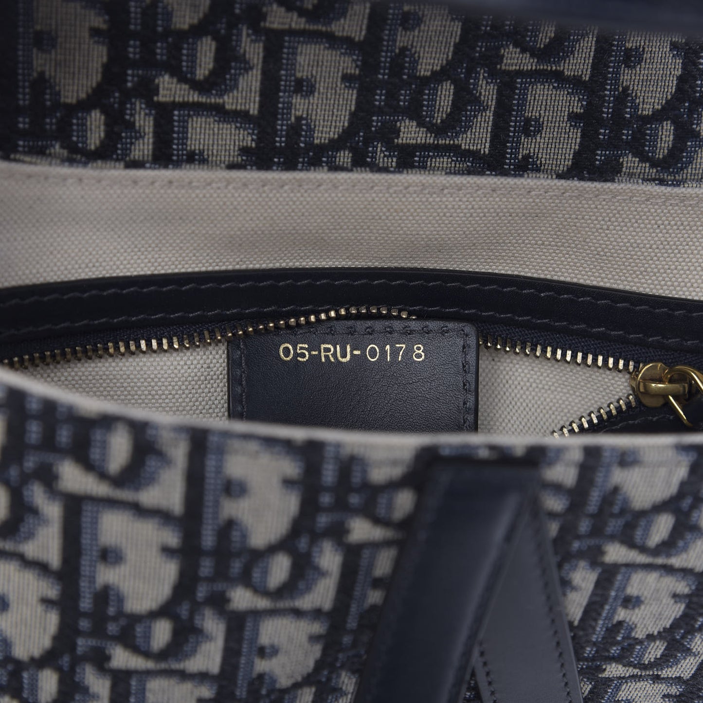 Oblique Saddle Bag Blue