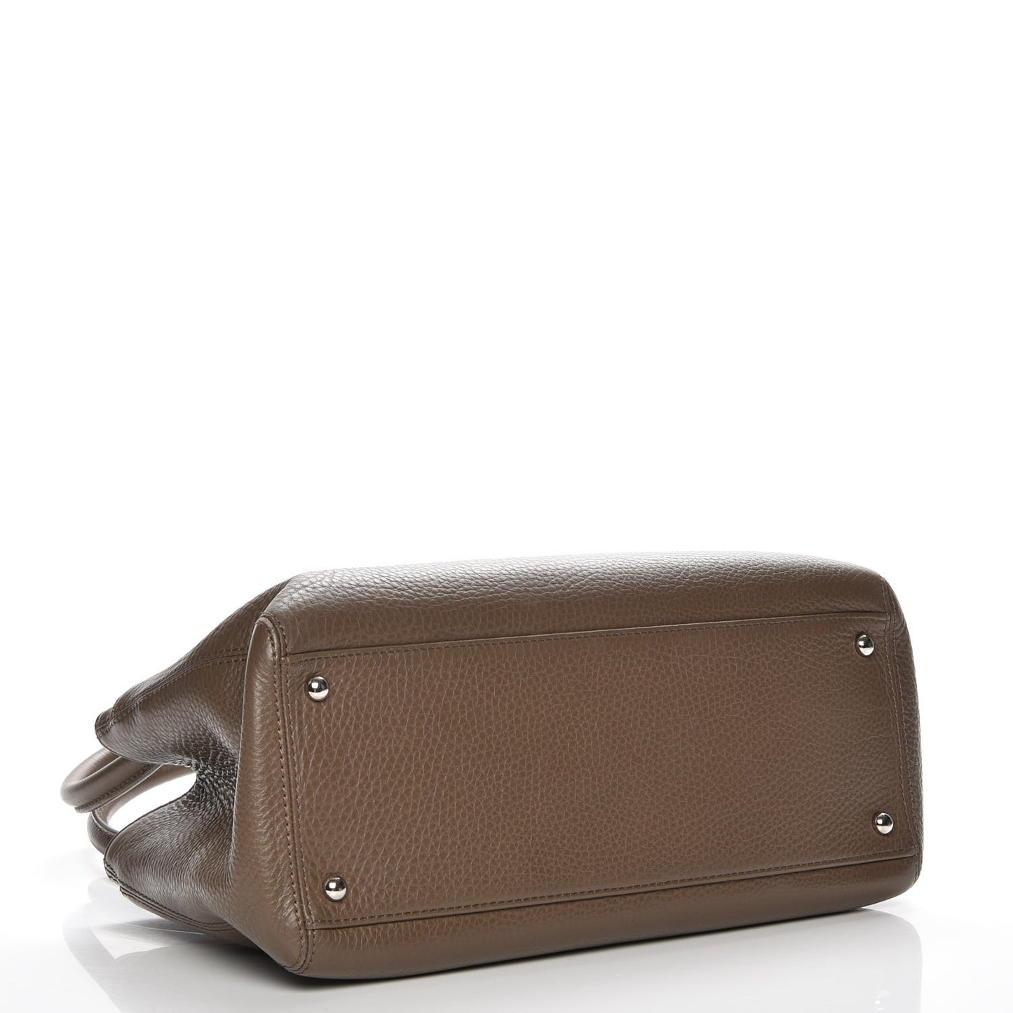 Deerskin Small Cerf Shopper Tote Brown
