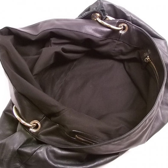 Leather Large SABRINA Black