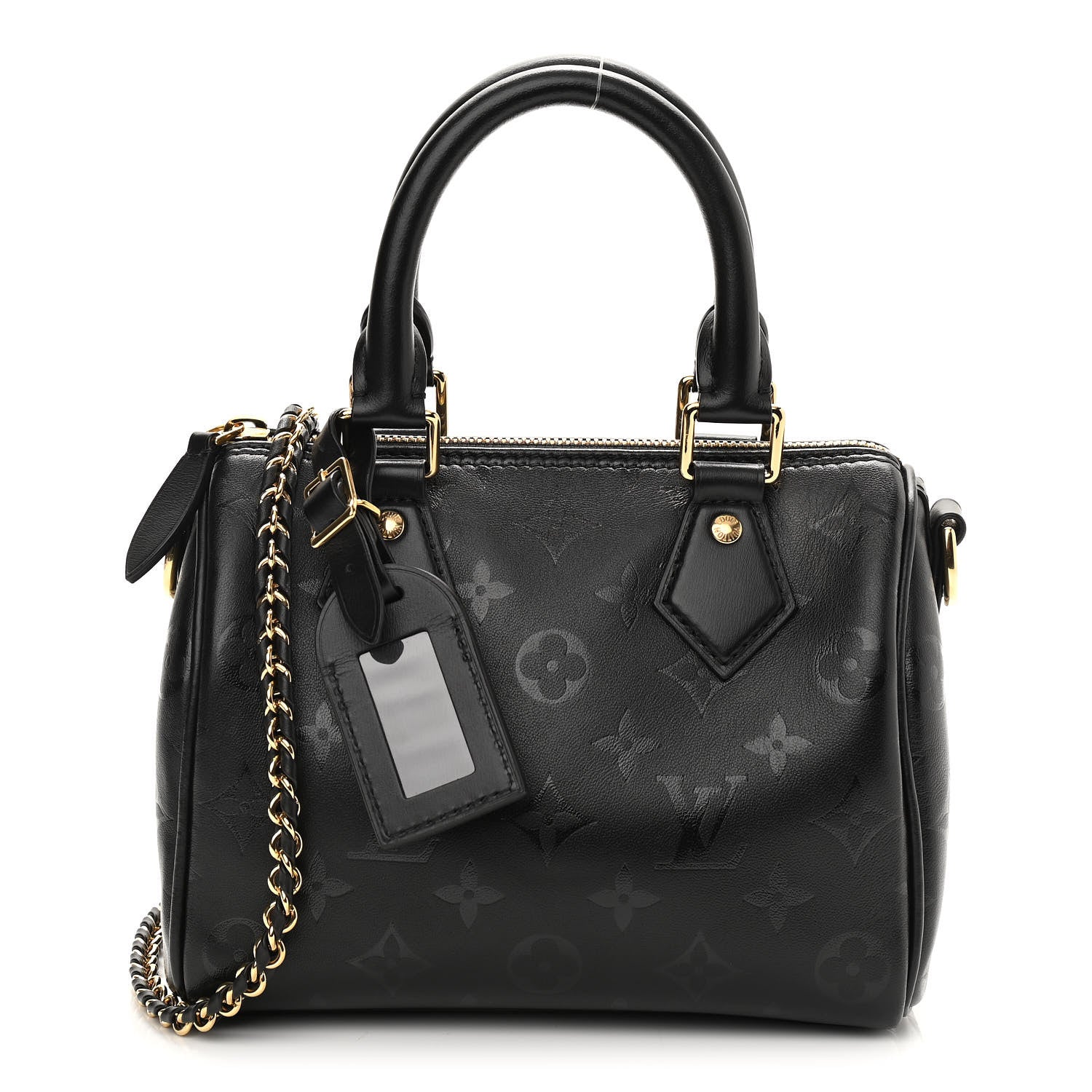 Louis Vuitton Monogram Ink Speedy BB Black 1 of 8