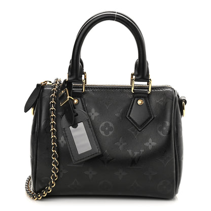 Louis Vuitton Monogram Ink Speedy BB Black 1 of 8
