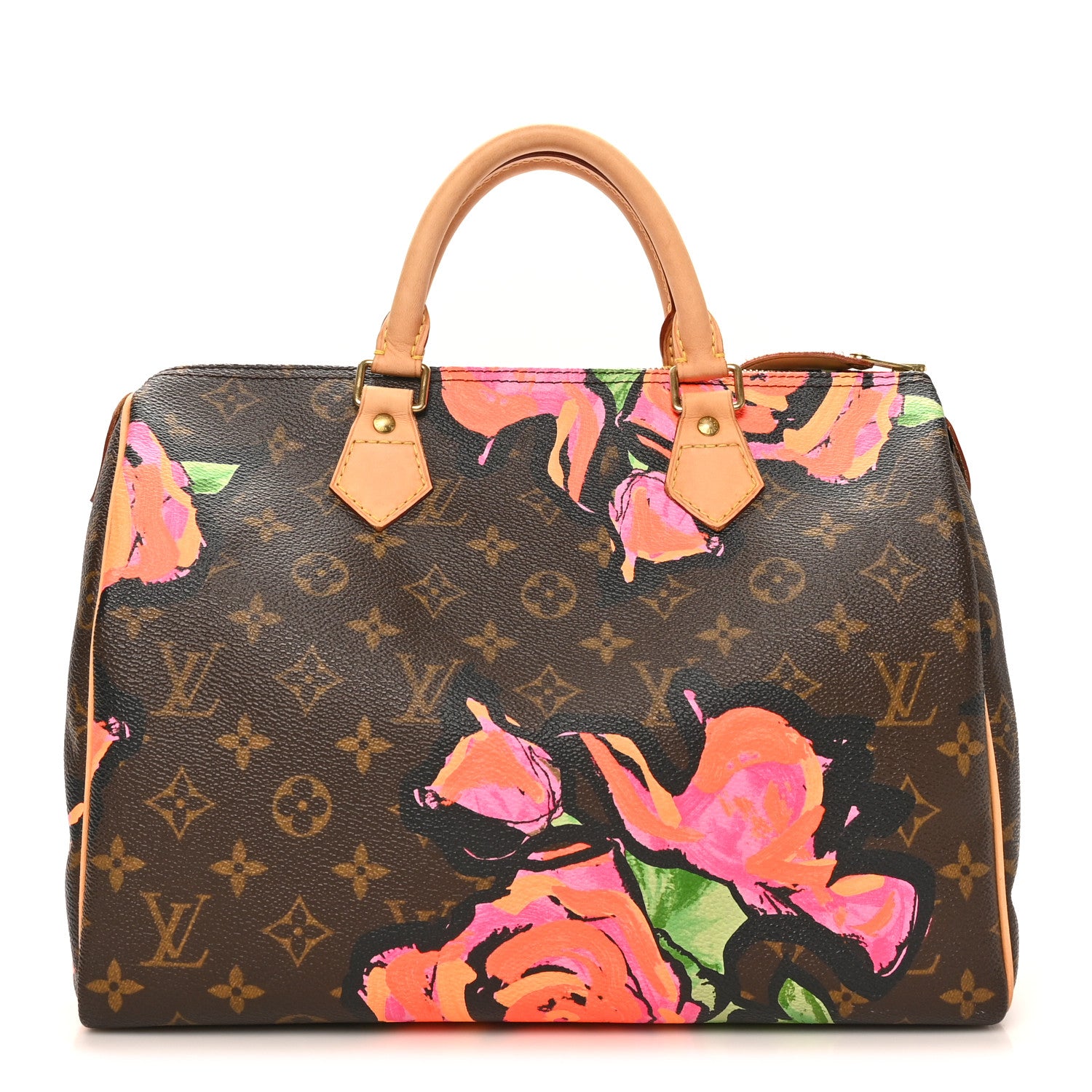 Louis Vuitton Monogram Roses Speedy 30 1 of 10