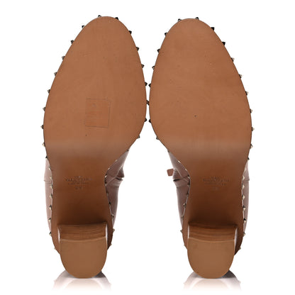 Valentino Garavani Nappa Soul Rockstud 90mm Ankle Boots 39 Skin Sorbet 5 of 12