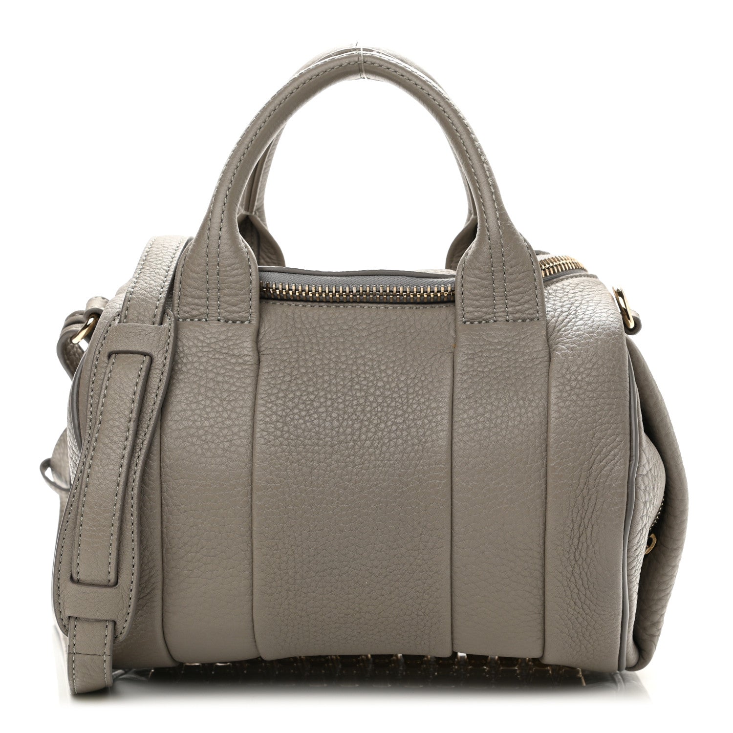 Alexander Wang Pebbled Lambskin Rockie Oyster Pale Gold Hardware 2 of 19