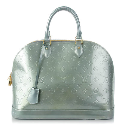 Louis Vuitton Vernis Alma GM Givre 1 of 8