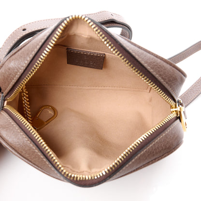 Gucci GG Supreme Monogram Web Mini Ophidia Shoulder Bag Brown 5 of 12
