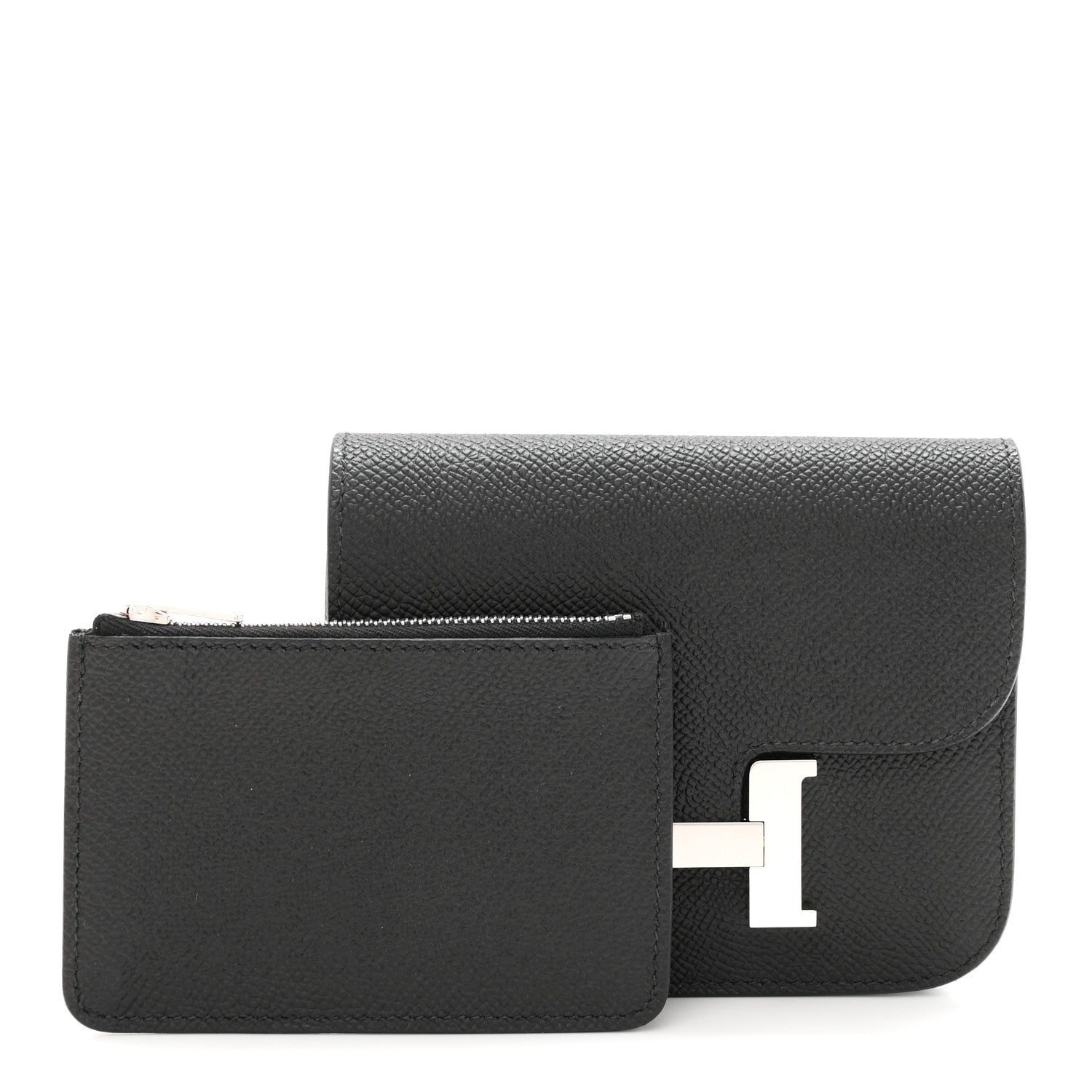 Hermes Epsom Constance Slim Wallet Black 2 of 8