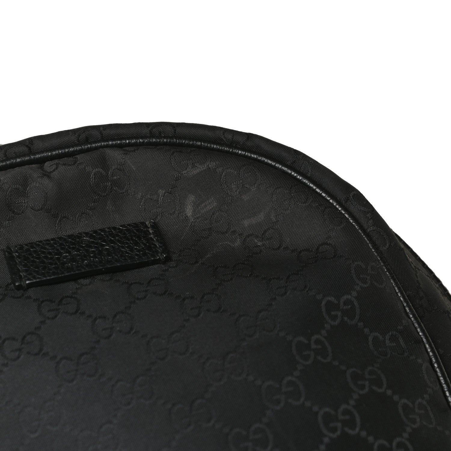 Gucci Nylon Monogram Slim Backpack Black 15 of 17