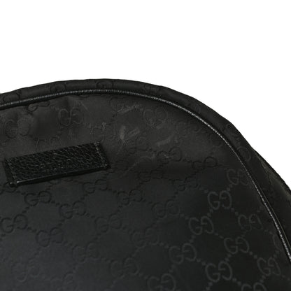 Gucci Nylon Monogram Slim Backpack Black 15 of 17