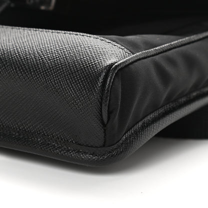 Prada Re-Nylon Saffiano Smartphone Case Crossbody Black 9 of 9