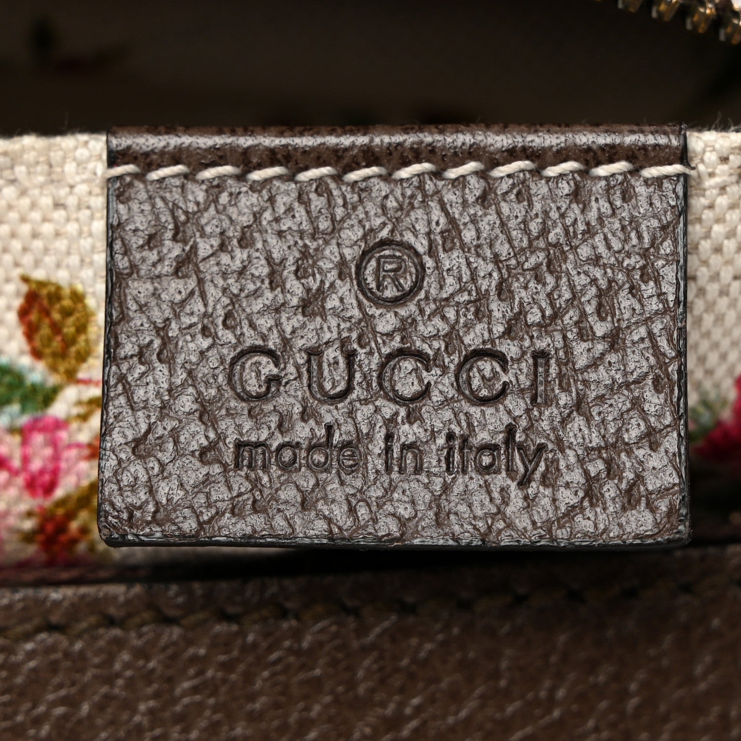 Gucci GG Supreme Monogram Web Neo Vintage Shoulder Bag Beige New Acero Crop 6 of 10