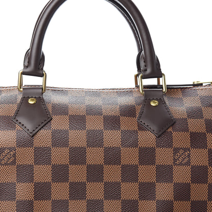 Louis Vuitton Damier Ebene Speedy 30 10 of 11