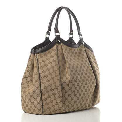 Gucci Monogram Large Sukey Tote Dark Brown 2 of 4