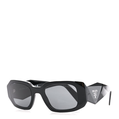 Prada Acetate Symbole Sunglasses SPR 17W Black 1 of 8