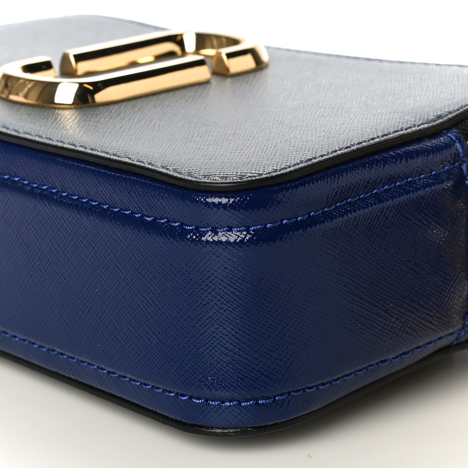 Marc Jacobs Saffiano Small Snapshot Camera Bag Grey Multicolor 10 of 10