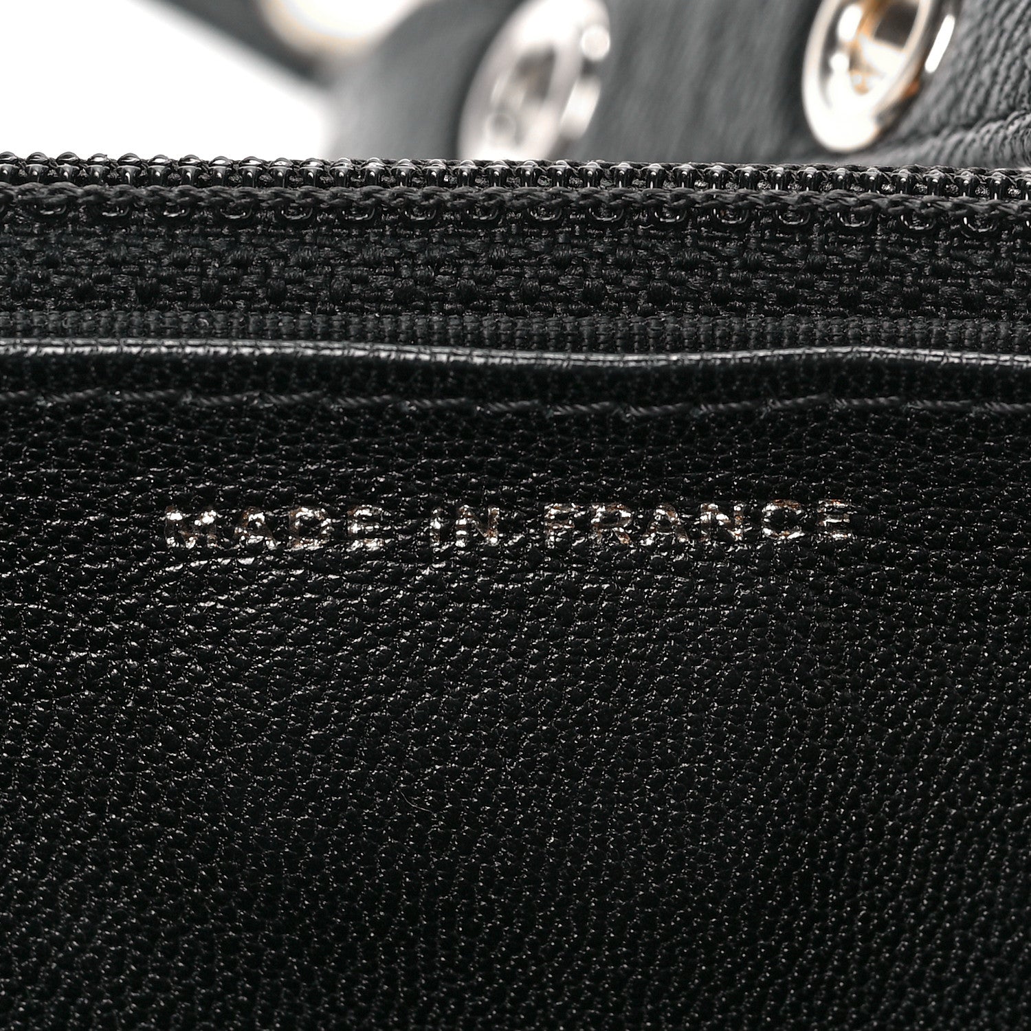 Chanel Goatskin Quilted Quilted Like A Wallet Wallet On Chain WOC Black 7 of 9