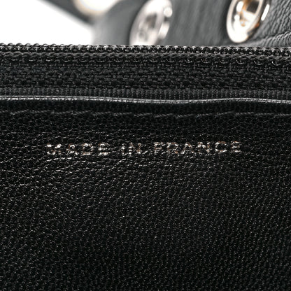 Chanel Goatskin Quilted Quilted Like A Wallet Wallet On Chain WOC Black 7 of 9