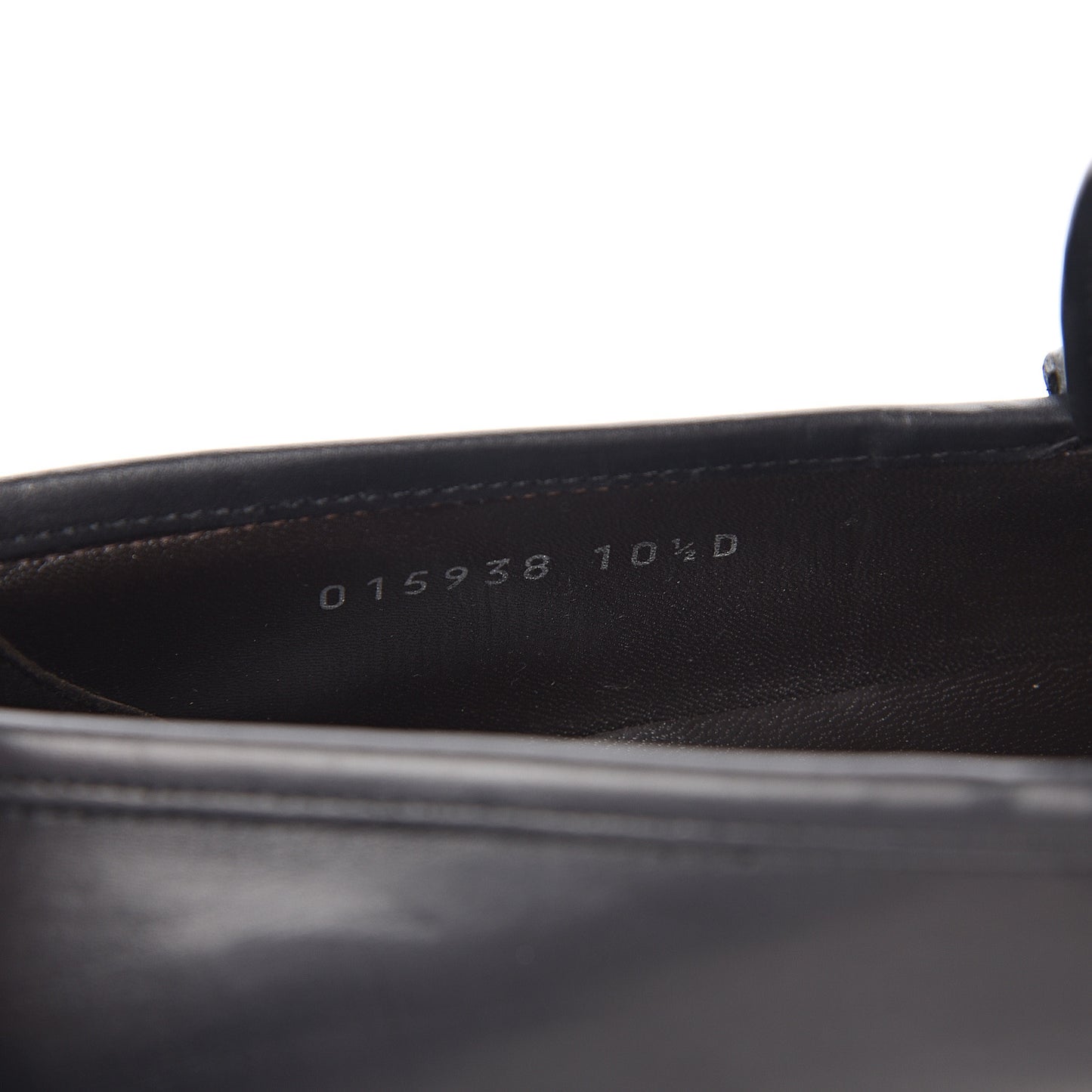 Calfskin Mens 1953 Horsebit Loafers 10.5 Black