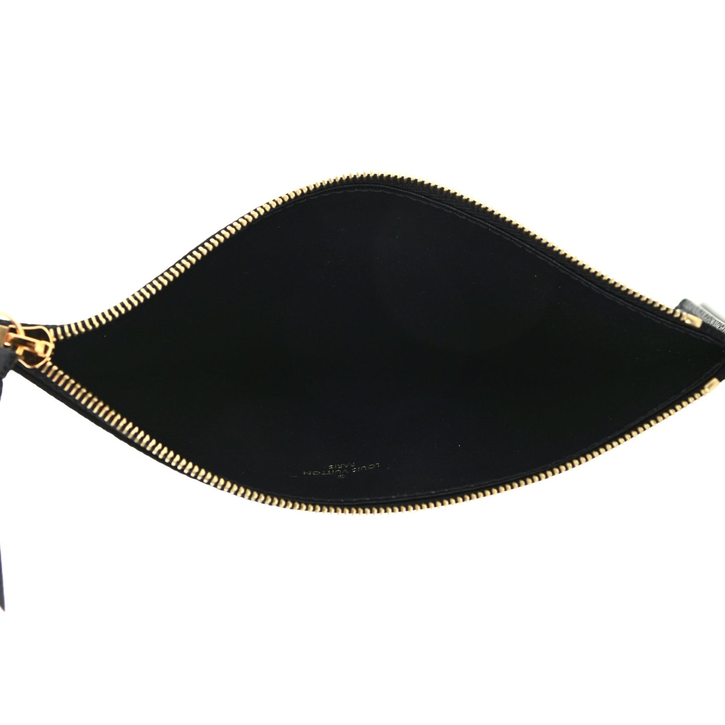 Empreinte Monogram Giant Crafty Pochette Felicie Zippered Insert Black