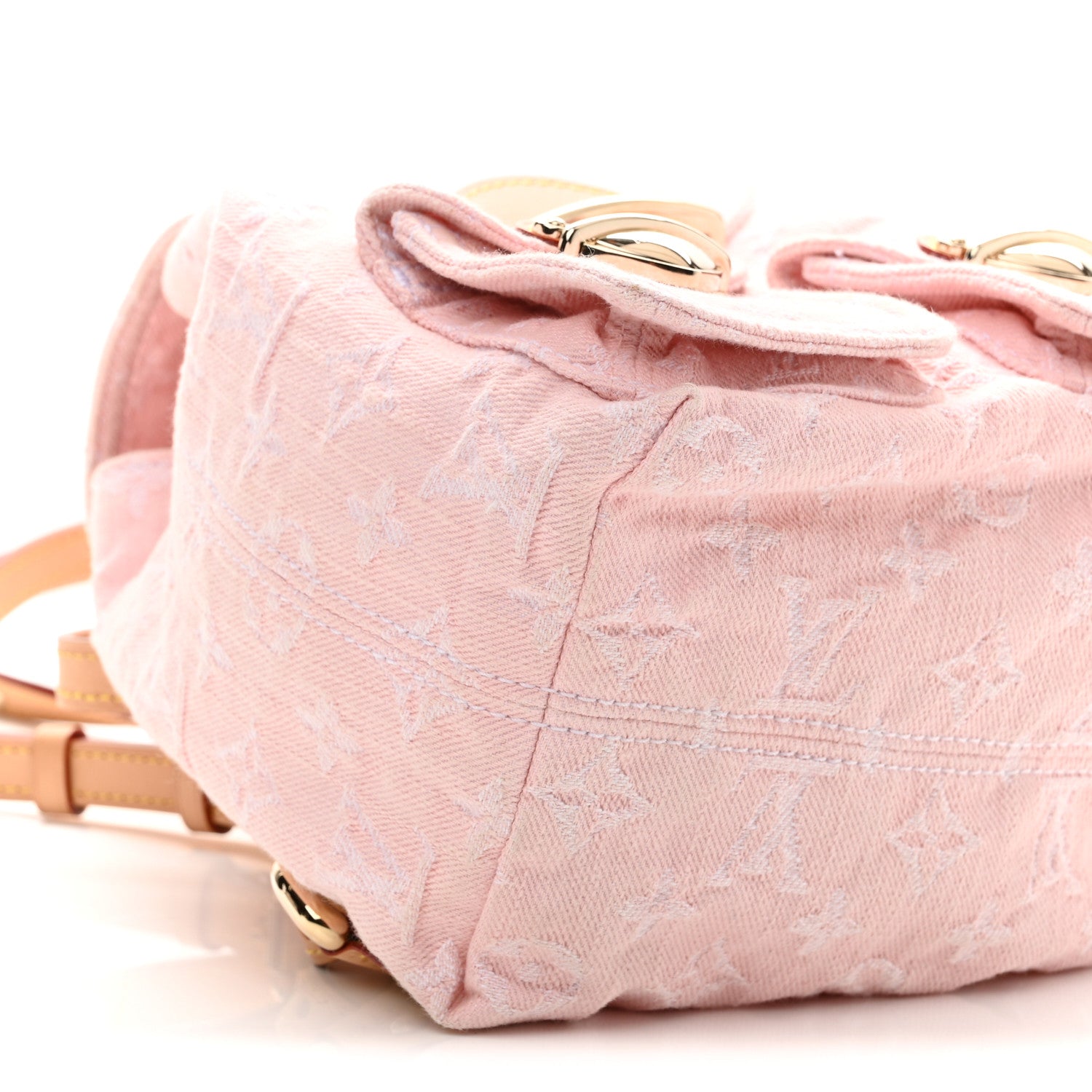 Louis Vuitton Denim Venice Backpack Washed Pink 8 of 9