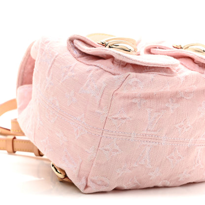 Louis Vuitton Denim Venice Backpack Washed Pink 8 of 9
