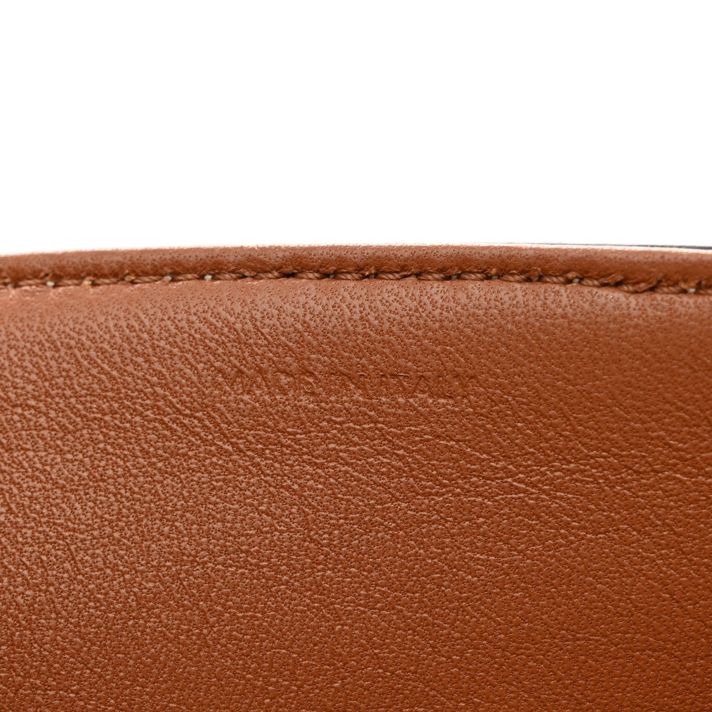 Textile Natural Calfskin Medium Besace 16 Tan