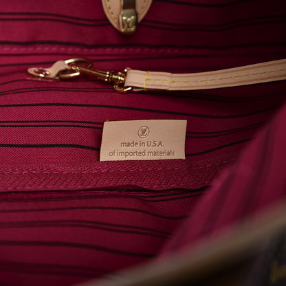 Louis Vuitton Monogram Neo Neverfull MM Pivoine 9 of 9