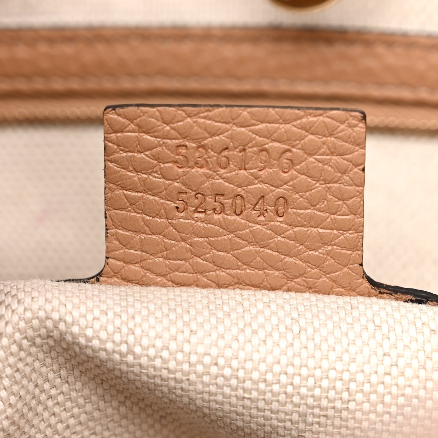 Pebbled Calfskin Medium Soho Chain Shoulder Bag Camelia